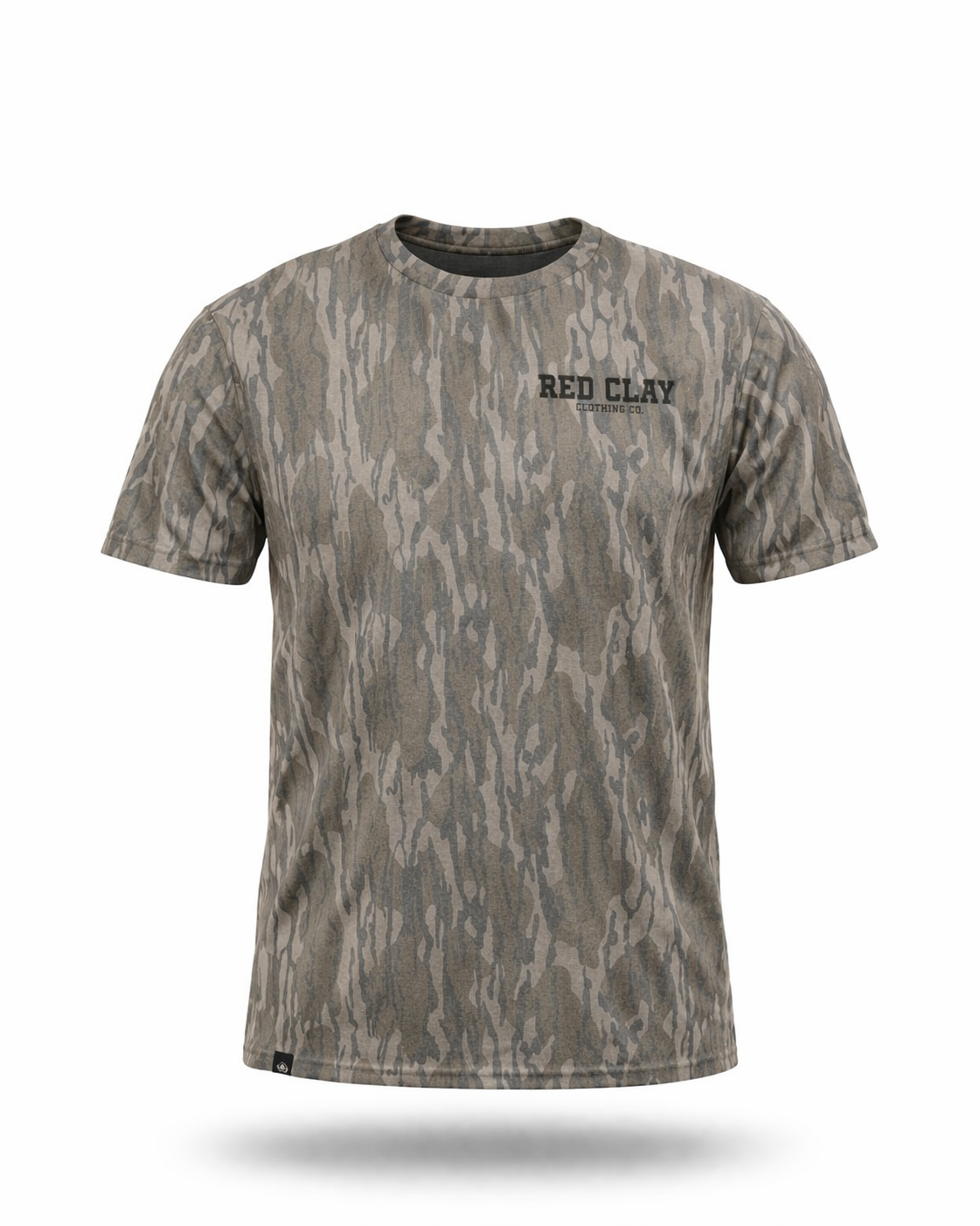 "Setting Decoys" Original Mossy Oak Bottomland Washed Out Tee